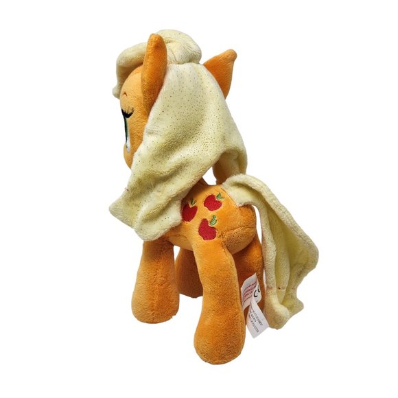 My Little Pony APPLEJACK 9" Plush Stuffed Animal Toy 2013 Hasbro Orange - Picture 1 of 9